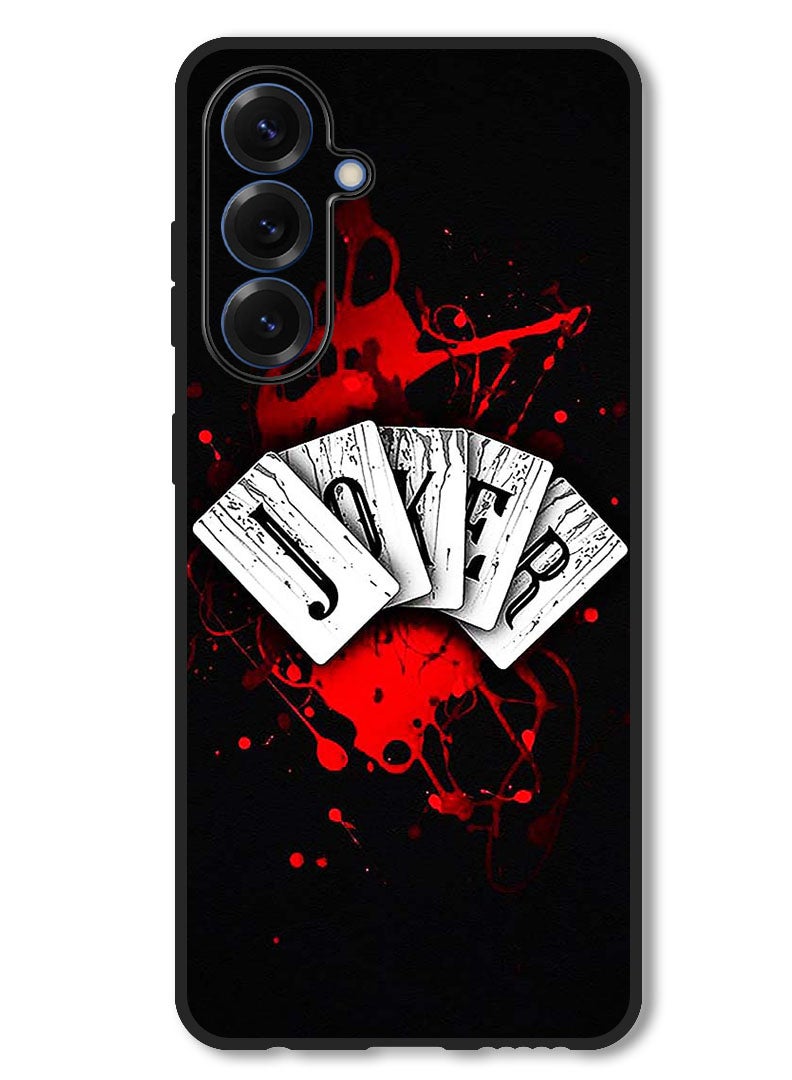 Theodor Case Compatible with Samsung Galaxy A36 Protection Shockproof Bumper Cover Joker Cards - Image 1