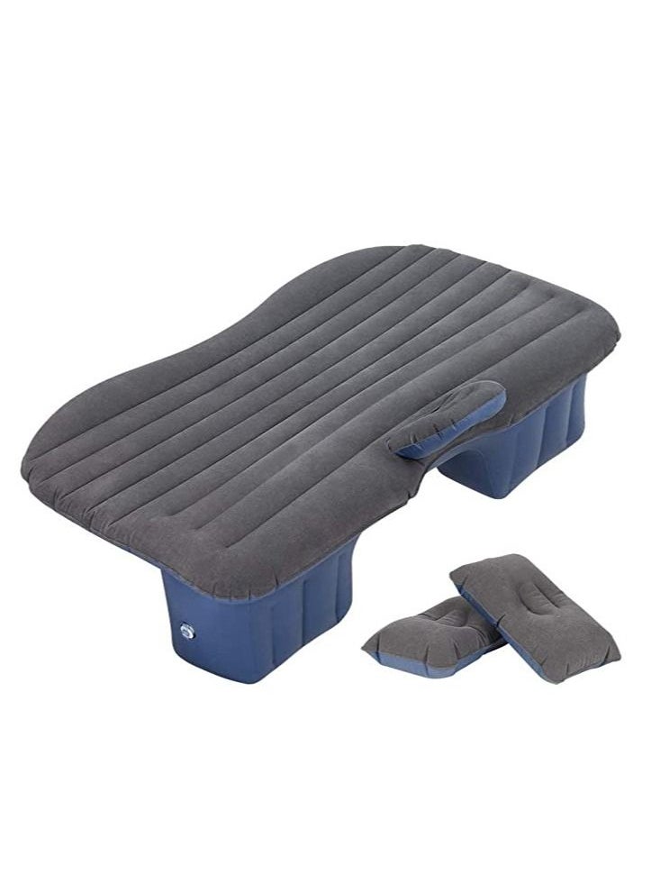 Generic Inflatable Back Seat car Air Mattress Travel Air Bed Cushion with Auto Pump and Two Pillows, Portable Camping Vacation Rest Sleeping Pad Fits Universal SUV Truck Minivan Separable Extended  - Image 3