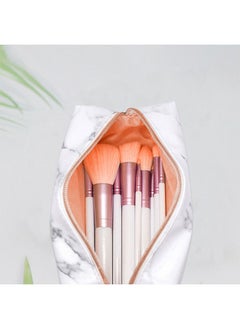 Depend Marble Pencil Case Big Capacity Pencil Bag Portable Office Stationery Makeup Bag School Supplies Suitable for Middle High School  - Image 3