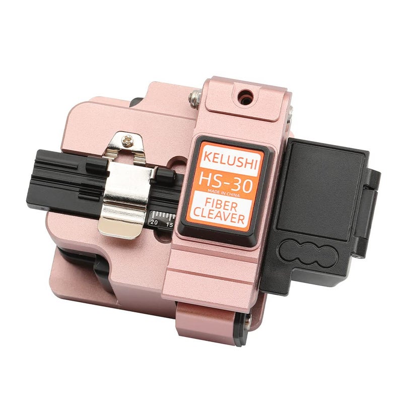 KELUSHI High Precision HS-30 Optic Fiber Cleaver Fiber Optics Cutter Cutting Tool with 48000 Cleaves - Image 4