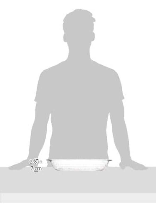 Anchor Hocking 3 Quart Basketweave Cake Dish - Image 4