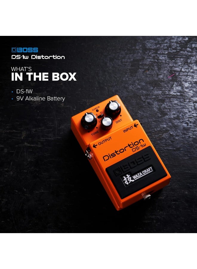 BOSS BOSS DS-1W Special Edition Waza Craft Distortion Pedal  - Image 5