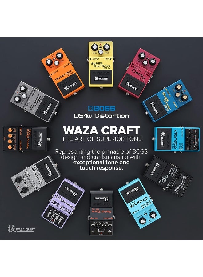 BOSS BOSS DS-1W Special Edition Waza Craft Distortion Pedal  - Image 2