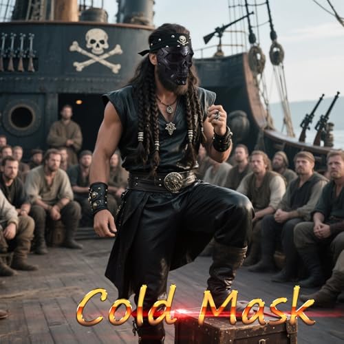 BROYEUR Airsoft Mask Paintball Mask Full Face Tactical Mask Suitable for ATV Motorcycle Cycling Skiing Halloween CS Game Cosplay Skull Mask (Black-Black Lens) - Image 3