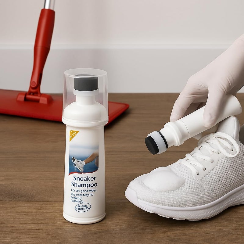 Fitto Shoe Shampoo & Cleaner for All Colors - 100ml | Premium Shoe Cleaning Solution | Safe for Leather, Suede, Canvas & More | Effective Stain Removal & Fresh Scent - Image 1