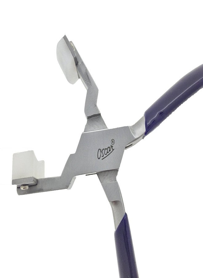 SWISSO Oscar Ring Metal Working, Forming, Tool Deep Bending Slip Joint Plier with Nylon Jaws for Jewelry Works (6inch) - Image 3