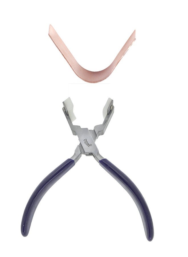 SWISSO Oscar Ring Metal Working, Forming, Tool Deep Bending Slip Joint Plier with Nylon Jaws for Jewelry Works (6inch) - Image 1