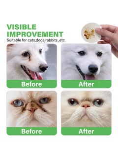 Eyes Wipes For Dogs & Cats  ?????????? Gently Remove Tear Stain, Eye Debris, Discharge & Mucus Secretions  Aloe Vera Pet Cleaning Wash Pads For Eyes, Wrinkle, Face - pzsku/Z4067DCBED0790CF74A6BZ/45/_/1726221230/28d04d5e-7147-4a01-bb44-c309a301248e