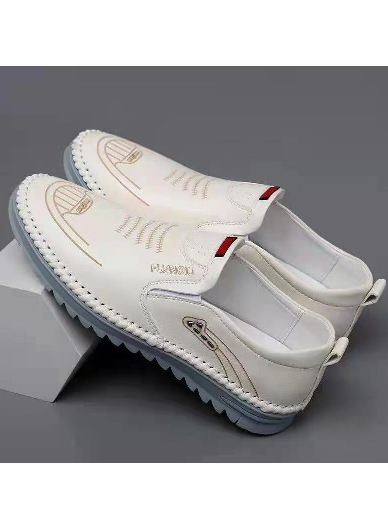 Shougu Versatile Retro Casual Leather Shoes  - Image 1