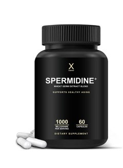 Spermidine Plus wheat Germ Extract Blend 1000mg 60 Caps