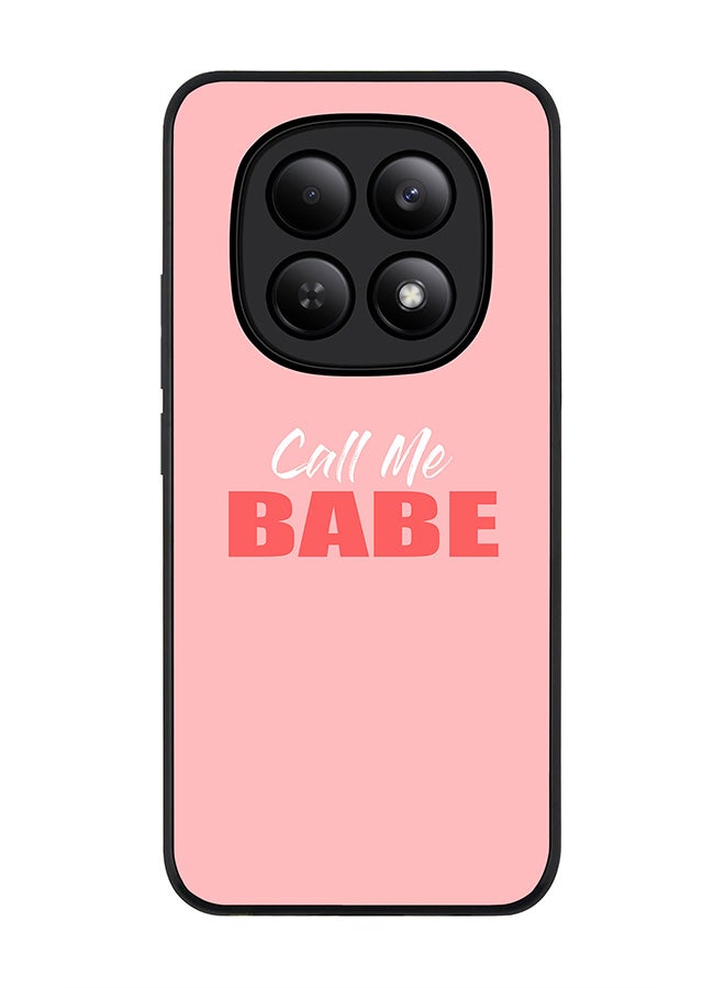 For Xiaomi Redmi Note 15 4G Case,Slim fit Camera Protection, Shockproof Thin Phone cover  - Call me babe