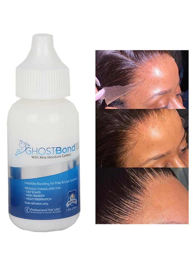 Ghost Bond Hair Replacement Adhesive 38ml, Invisible Wig Bonding Glue, Water & Oil-Resistant, Non-Toxic, Light Hold For Secure And Natural-Looking Poly and Lace Hairpiece, Wigs & Toupee Systems - Image 1