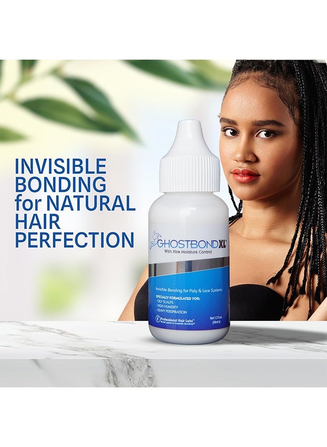 Ghost Bond Hair Replacement Adhesive 38ml, Invisible Wig Bonding Glue, Water & Oil-Resistant, Non-Toxic, Light Hold For Secure And Natural-Looking Poly and Lace Hairpiece, Wigs & Toupee Systems - Image 3