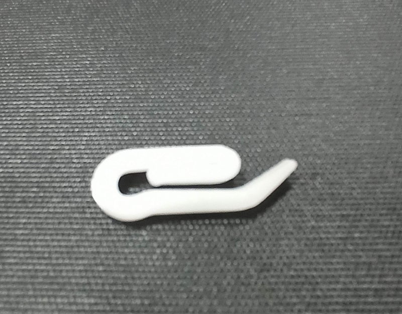 FAPBADRI Hook for Curtain Channel/M Track System - Plastic - 50 Pieces - Image 4
