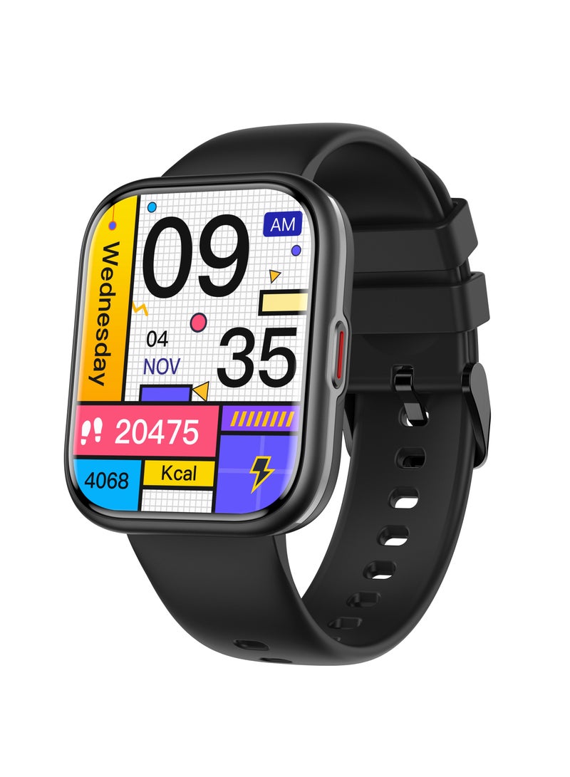 Smart Watch for Men Women Kids, Fitness Tracker IP67 Waterproof, Heart Rate Monitor Pedometer Sleep Monitor for Android and iOS - Image 1
