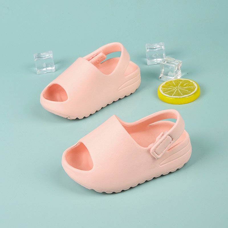 Factory Children'S Sandals Slippers Baby Boys And Girls Bath Thick Bottom Household Bathroom - Image 4