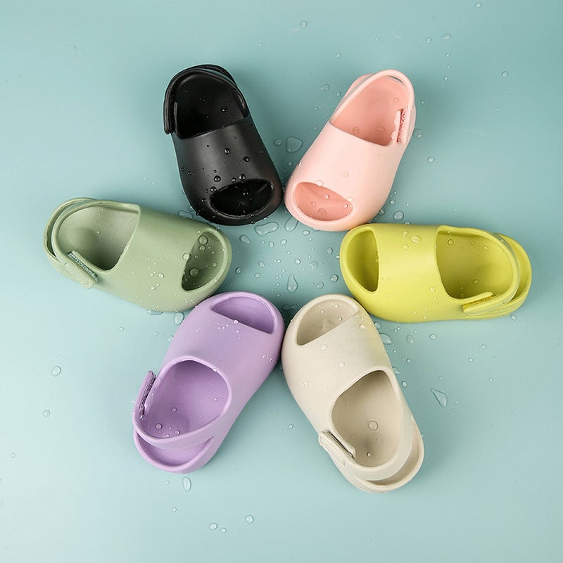 Factory Children'S Sandals Slippers Baby Boys And Girls Bath Thick Bottom Household Bathroom - Image 2