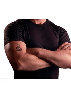 Dopetattoo Lasting 1-2 Weeks Alligator Tattoo Tribal Tattoo Temporary Tattoos Semi Permanent Tattoo Chest Tattoos for Men Arm Tattoo Leg Tattoo Back Tattoo Temporary Tattoo for Women (4 Sheets) 