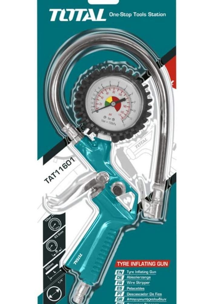 TOTAL مسدس نفخ إطارات الهواء توتال TAT11601 - Image 2