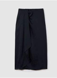 REISS Mesh Wrap Skirt  - Image 4