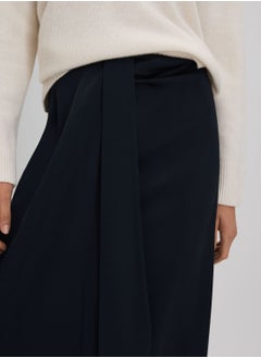 REISS Mesh Wrap Skirt  - Image 3