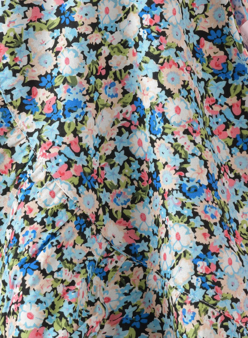 Jelliene Blooming Beauty: Girls' Breezy Viscose Blouse Chic Style & Springtime Comfort