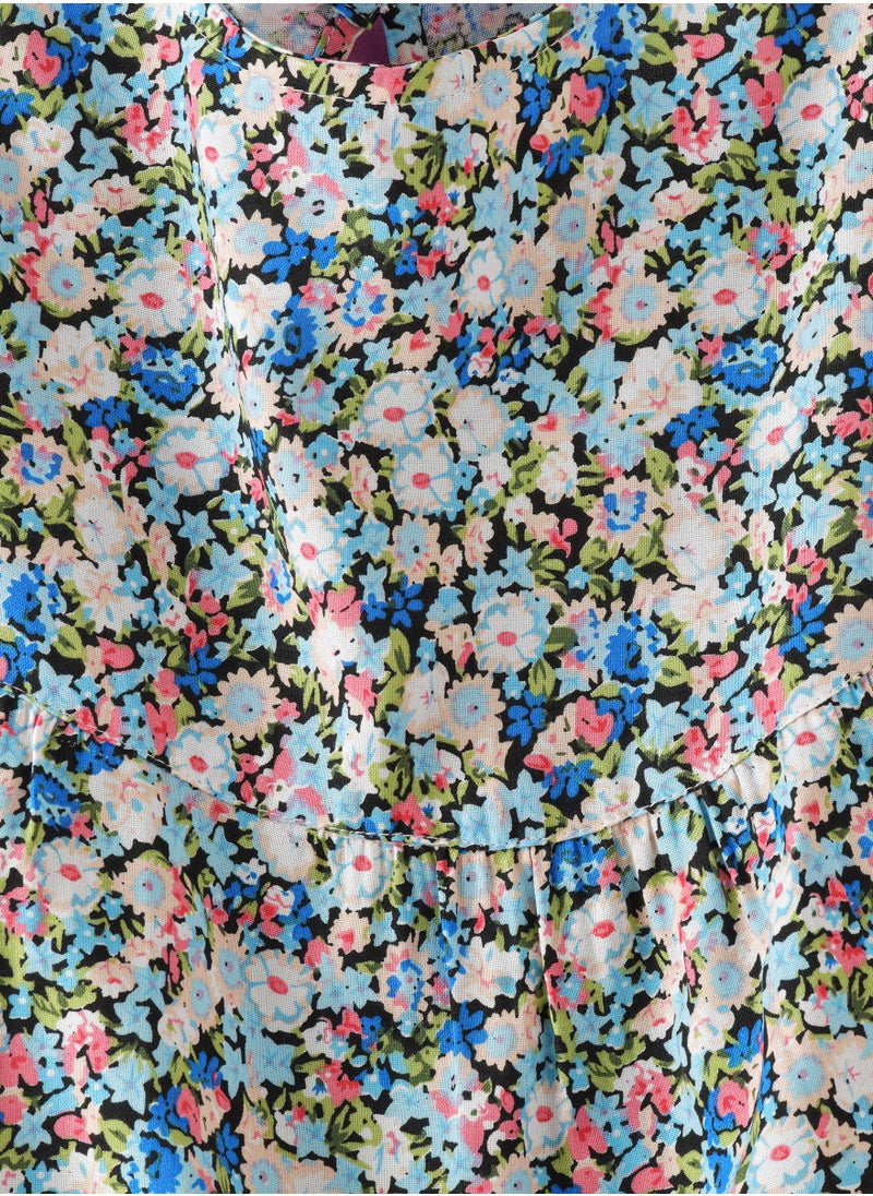 Jelliene Blooming Beauty: Girls' Breezy Viscose Blouse Chic Style & Springtime Comfort  - Image 3