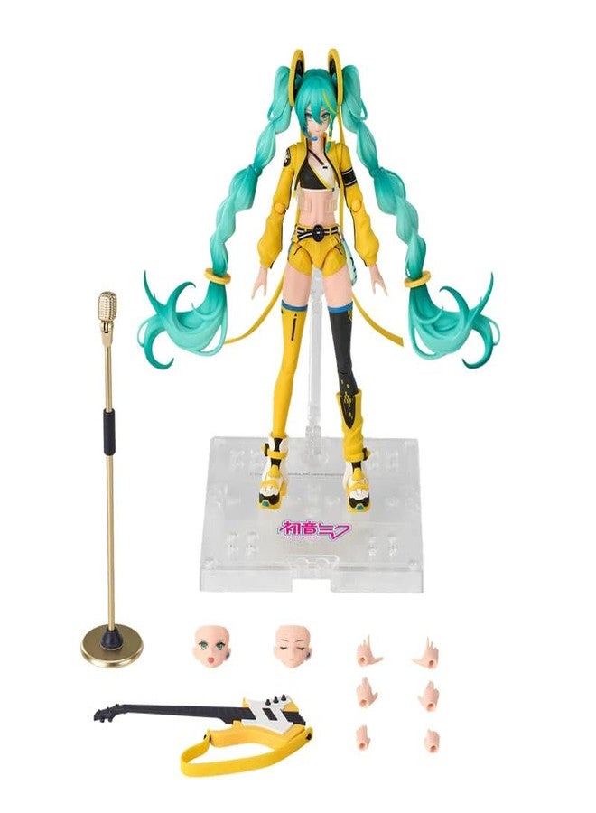 BLOKEES Miracle Edition Hatsune Miku Dynamic Sound Glow Ver. Pre-assembled Model Kit - Image 3