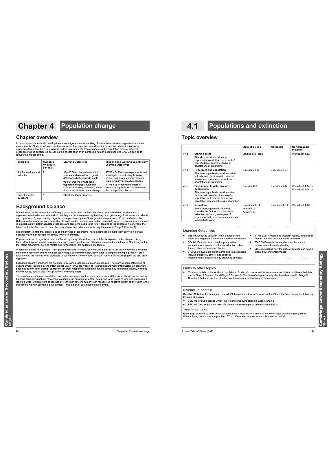 Collins Lower Secondary Science Teacher’s Guide: Stage 9 - Image 3