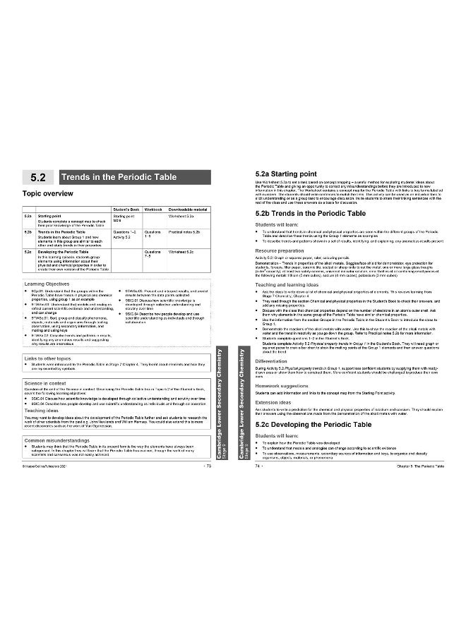 Collins Lower Secondary Science Teacher’s Guide: Stage 9 - Image 4