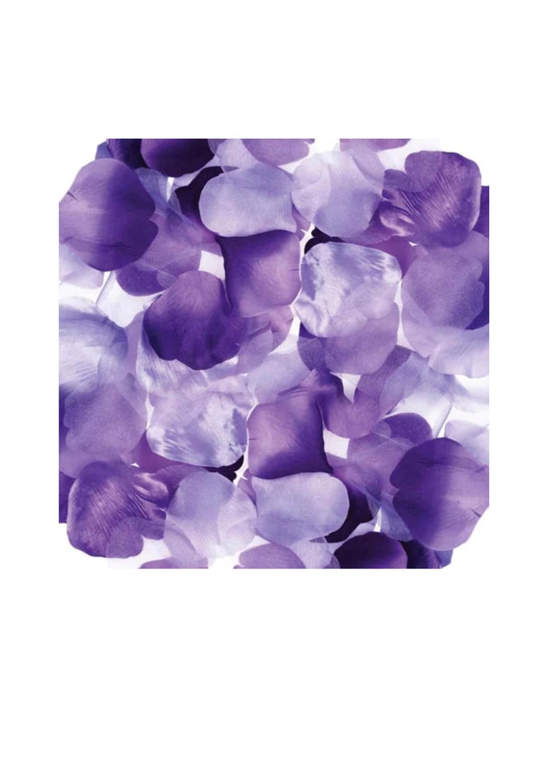 بتلات ورد فضفاضة أرجوانية 300 قطعة - Image 1