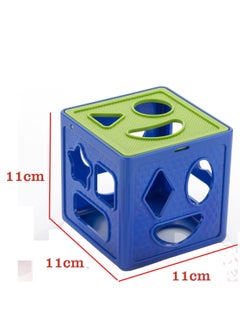 MUMS PLANET Magic Shape Matching Cube, Multicolor and Shapes  - Image 2