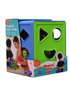 MUMS PLANET Magic Shape Matching Cube, Multicolor and Shapes  - Image 3
