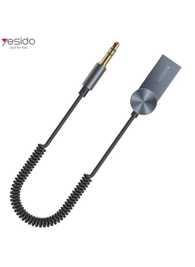 Yesido - YAU24 2-in-1 Bluetooth Audio Adapter Bluetooth Receiver Transmitter 3.5mm Wireless Audio Adapter - Image 1