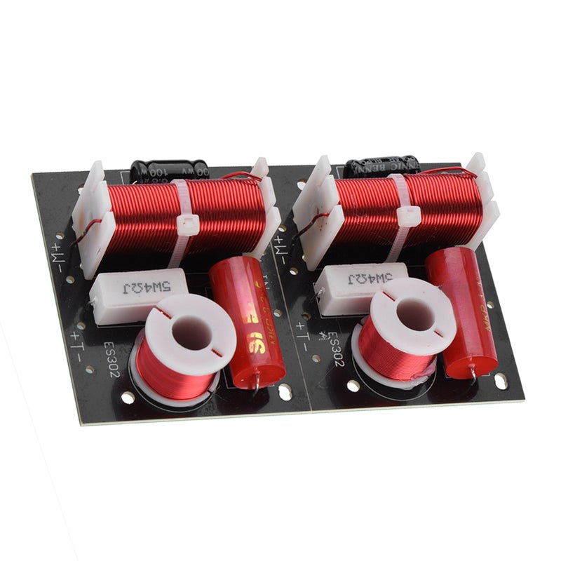 2Pcs Speaker Frequency Divider 2 Way 2 Unit Hi-Fi Sound Filter Audio Module Board - Image 5