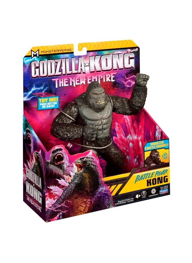 Godzilla - X Kong 7" Battle Roar Kong Figure By Playmates Toys - Image 1