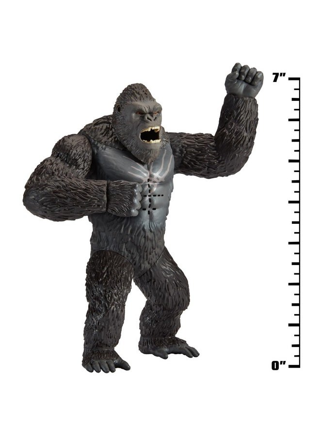 Godzilla - X Kong 7" Battle Roar Kong Figure By Playmates Toys - Image 1