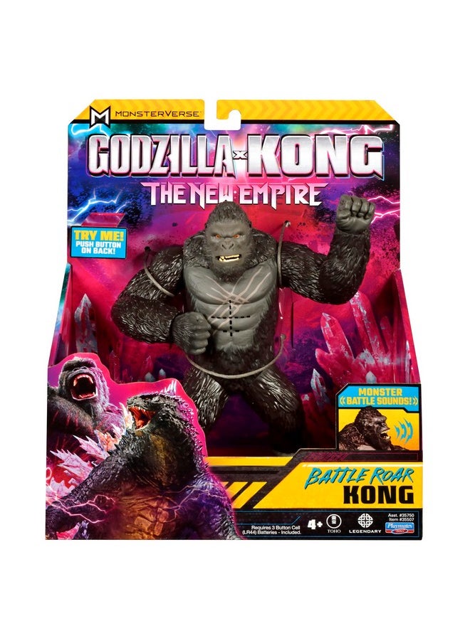 Godzilla - X Kong 7" Battle Roar Kong Figure By Playmates Toys - Image 1