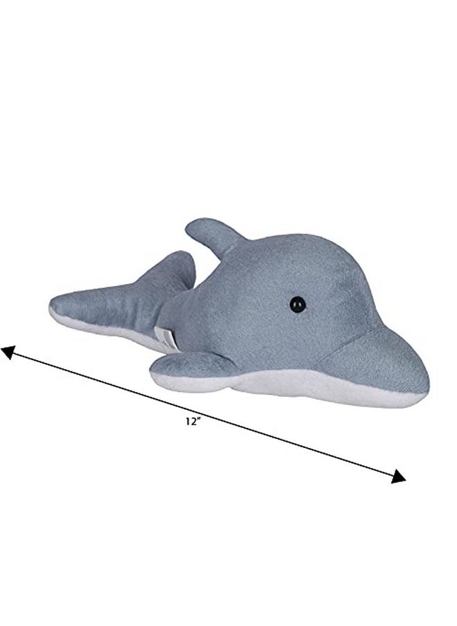 ERRECOM Ultra Stuffed Baby Shark Soft Toys Birthday Gifts for Kids Girls Boys (Grey Dolphin)  - Image 4