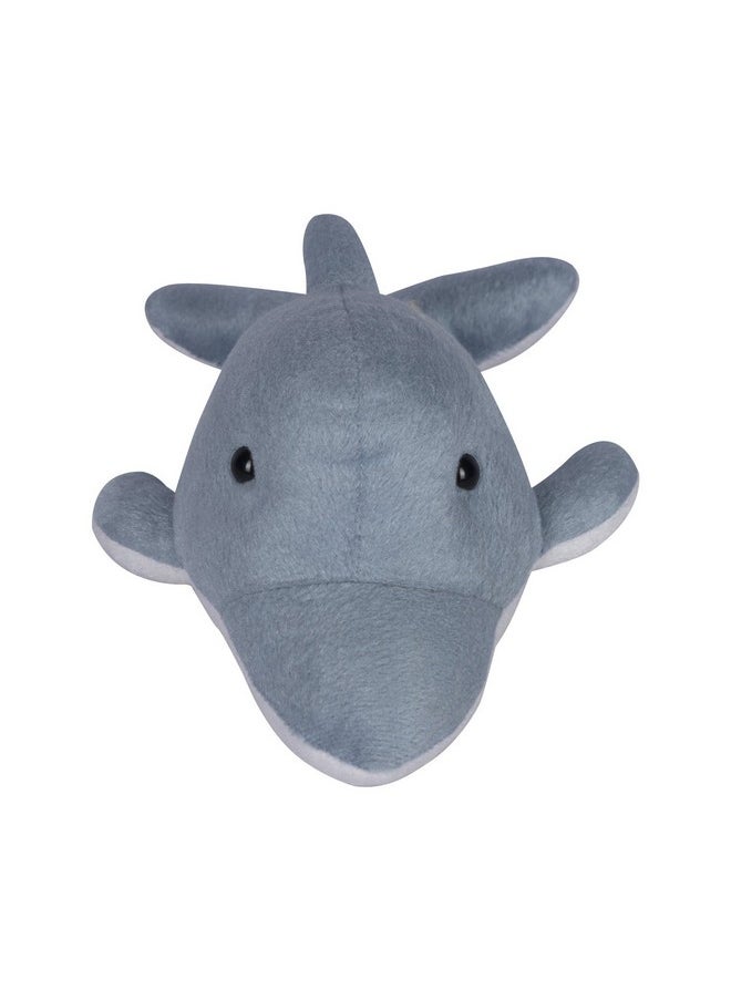 ERRECOM Ultra Stuffed Baby Shark Soft Toys Birthday Gifts for Kids Girls Boys (Grey Dolphin)  - Image 2