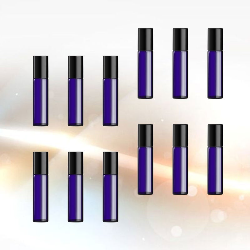 Pcs 5ml Portable Roll- Bottles Perfume Dispensing Glass Bottles for Travel Trip - Image 1