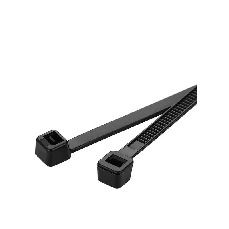Zikra Cable Zip Ties, Black Standard Self-Locking Nylon Cable straps Plastic Wire Wrap Heavy Duty Ties, Multi Purpose Industrial Grade Cable Wire Ties - Image 2