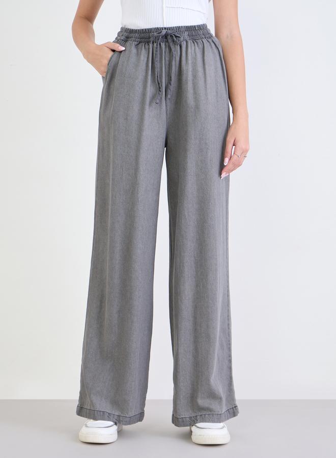 ستايلي بنطال بأرجل واسعة - Image 2