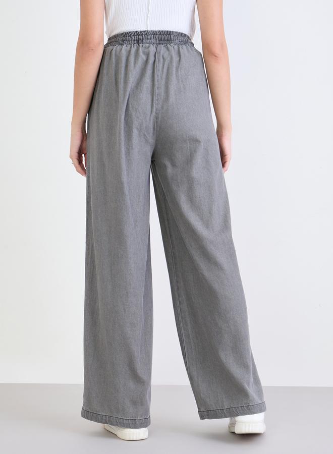 ستايلي بنطال بأرجل واسعة - Image 4