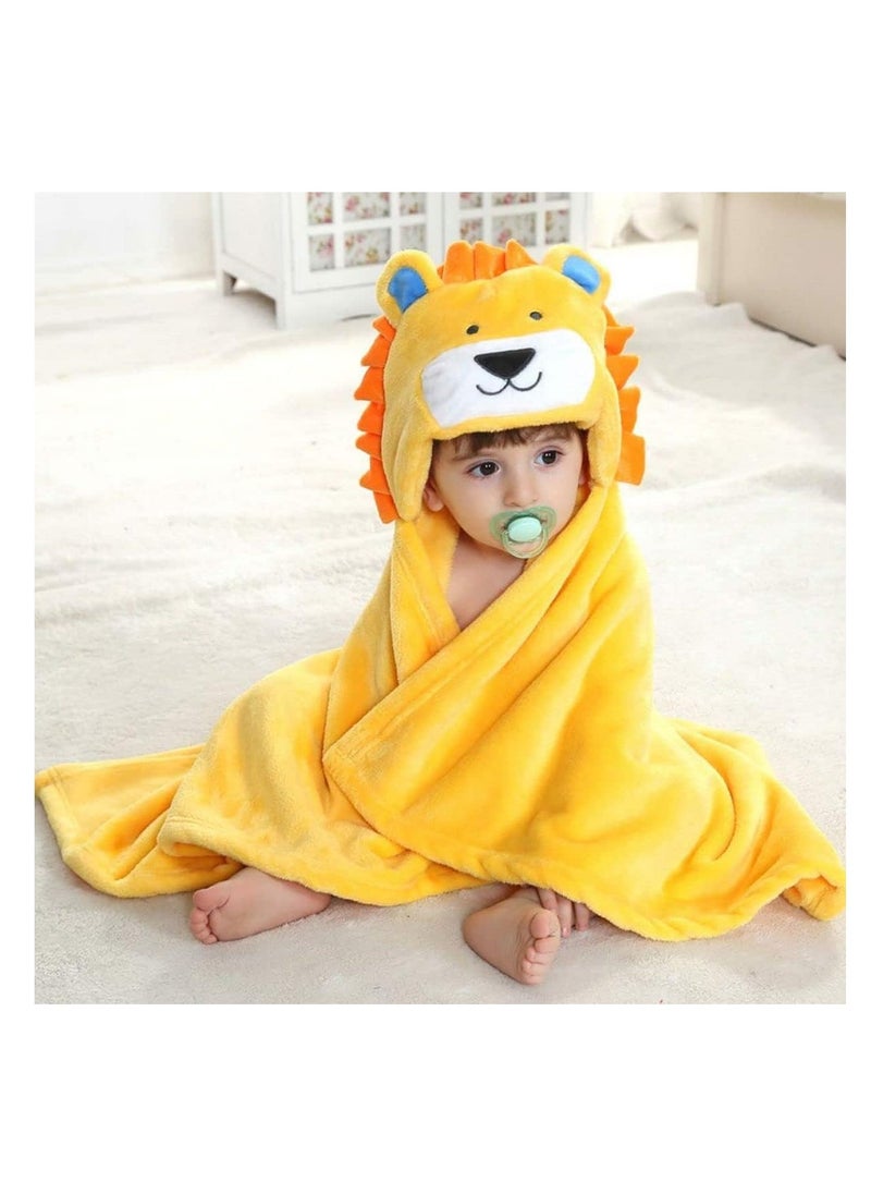 SYOSI Hooded Towels For Kids 3-13 years, Premium Beach Or Bath Towel, Rabbit design, Ultra Soft, and Extra Large, 100% Cotton Children's Swimming/Bath Towel with Hood  - Image 1