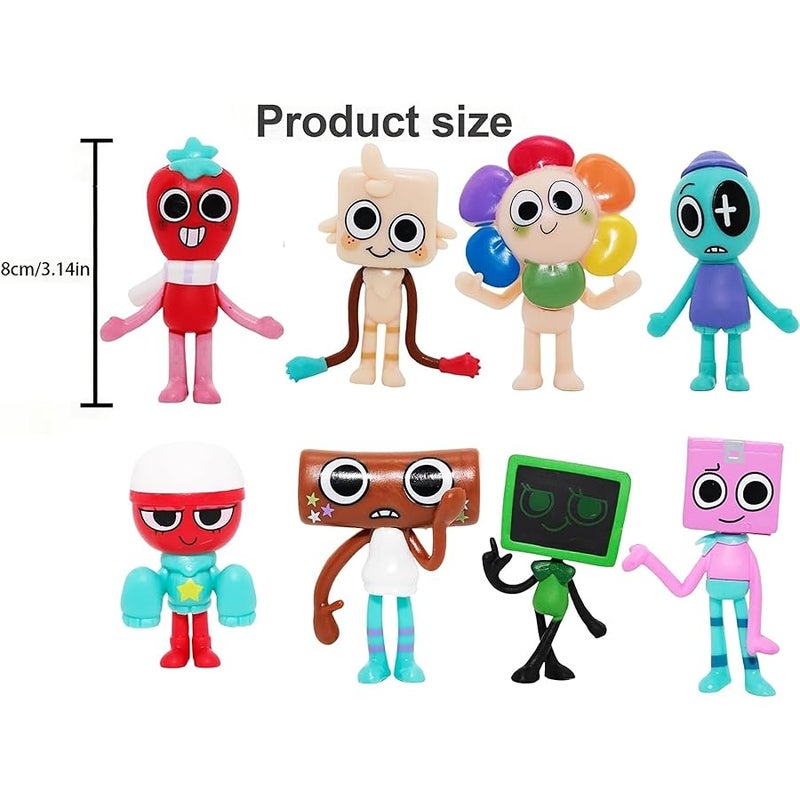 BLUE BARE Cute Dandy's Character's Action Figures Collection, Cake Toppers for Birthday Party's Decorations and Great Gift for Any Special Occasion Pack of Multiple Figures ( Special) - Image 4