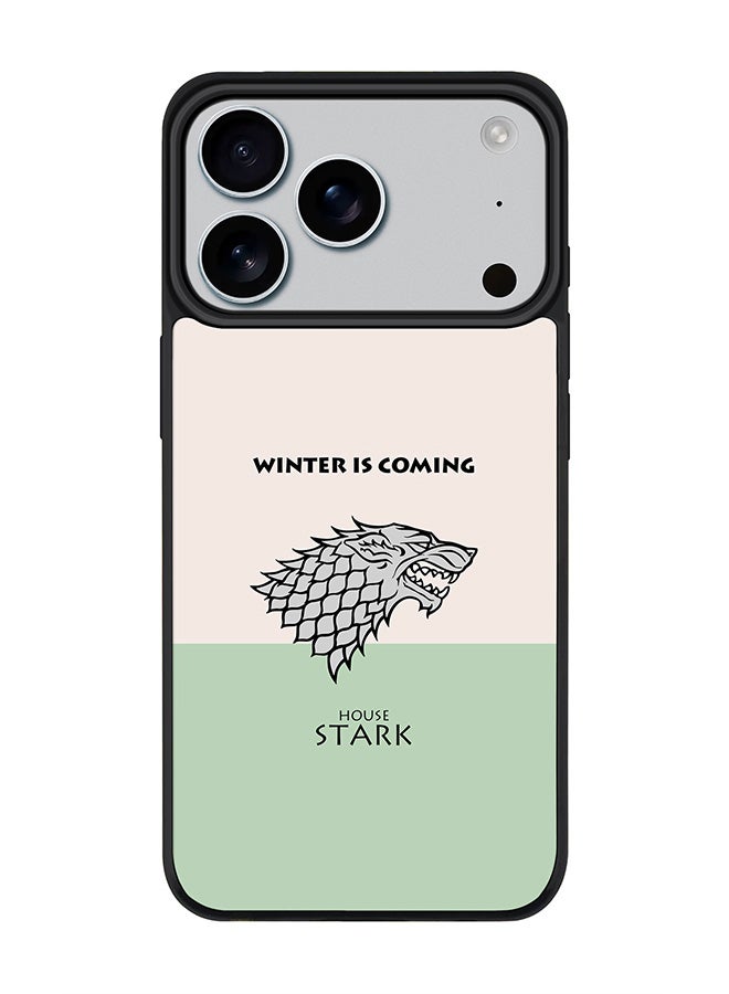 Stylizedd iPhone 17 Pro Case, [Compatible with MagSafe] Slim Magnetic cover Phone Case iPhone 17 Pro -GOT House Stark - Image 1