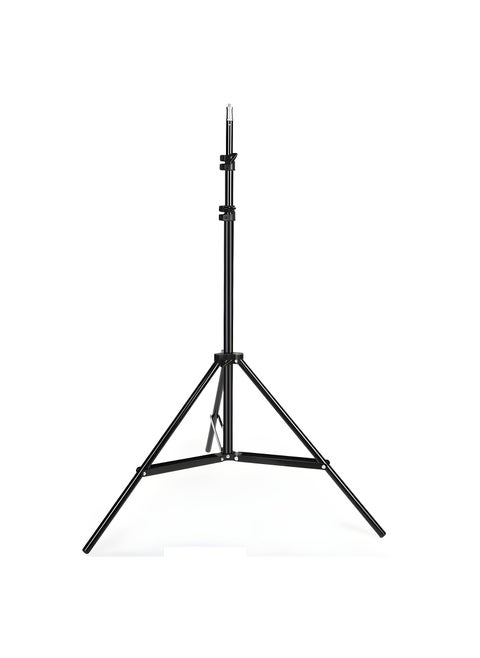 MF-3308 Camera Tripod with 360° 3 WAY Rotating Head and Stable Metal Brackets, Adjustable Angles, Portable Design - Black