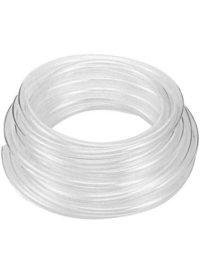 Royal Apex Pu Polyurethane Flexible Pneumatic Tubing Food Grade Multipurpose Tube For Beer Line Kegerator Wine Airline Tubing For Aquarium Air Water Hose Fuel Line. 8X5Mm Clear 10M  - Image 1