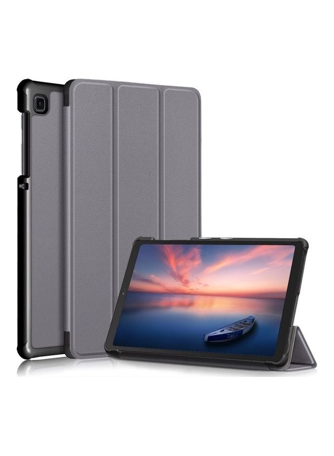 غلاف حماية رقيق بحجم 8.7 بوصة للجهاز Galaxy Tab A7 Lite 2021 (SM-T220/225)، مع دعم ثلاثي الانكماش المقاوم للصدمات، غلاف حماية خفيف الوزن ورمادي للجهاز Galaxy Tab A7 Lite - Image 1